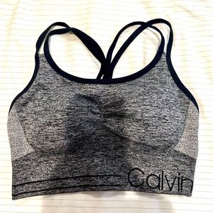 Calvin Klein women’s racer back sports bra